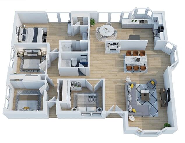 Before - FLOOR PLAN